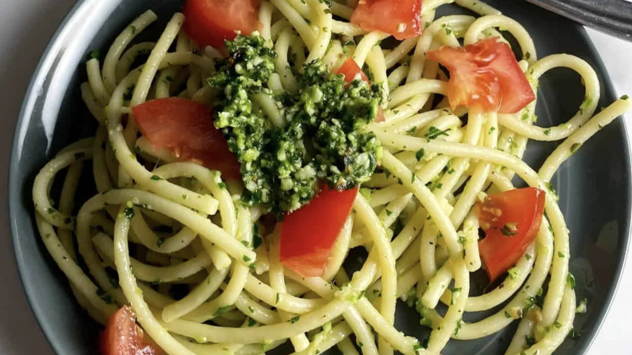 Elevate Summer Meals with Versatile Garlic Scape Pesto